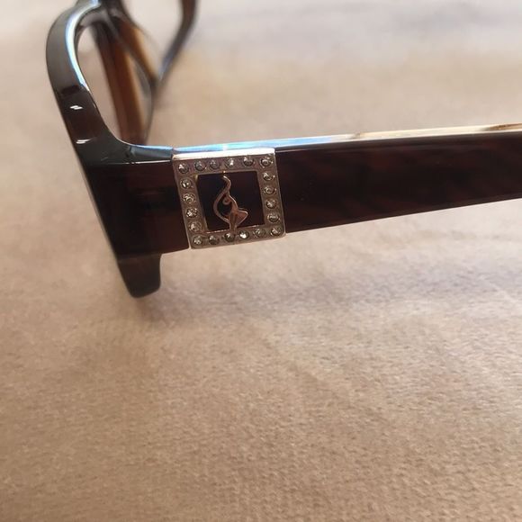 COPY - BABY PHAT TIGER STRIPE NEW 53-16-135 EYEGLASS FRAMES DESIGNER LADIES BRO… - Picture 3 of 7